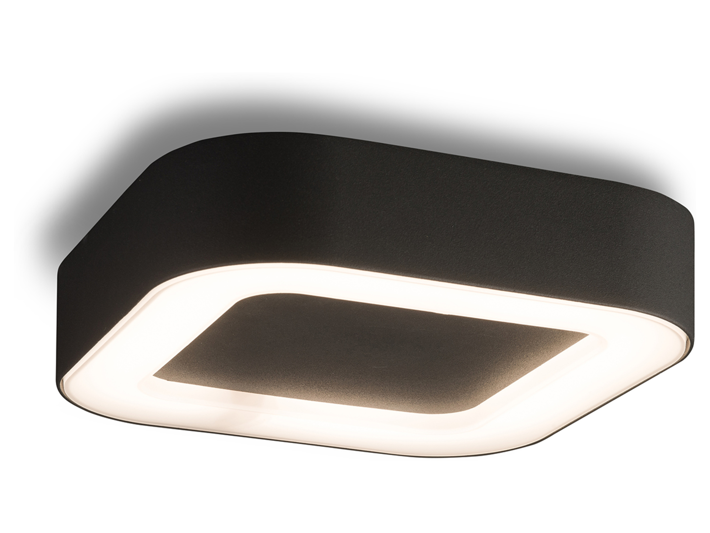 Plafon zewnętrzny Puebla LED aluminiowy grafitowy