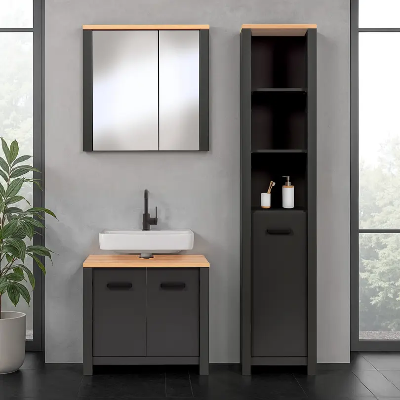 Badschrank 3-teilig Veneto