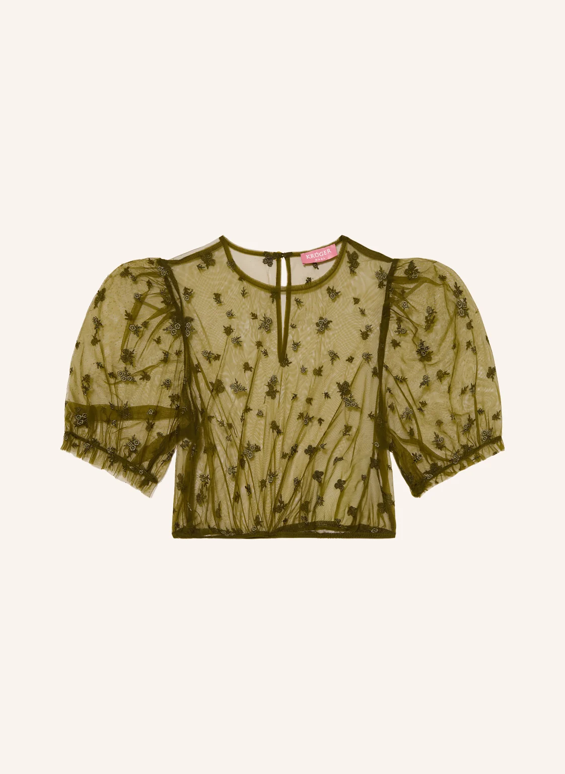 KRÜGER Dirndlbluse ARLA aus Mesh