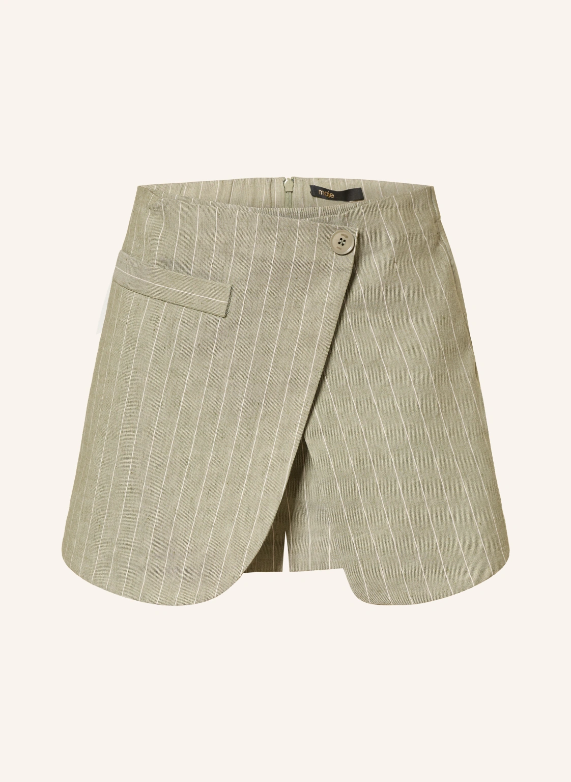 maje Skort mit Leinen