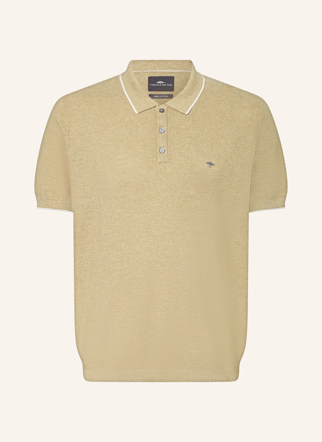 FYNCH-HATTON Strick-Poloshirt