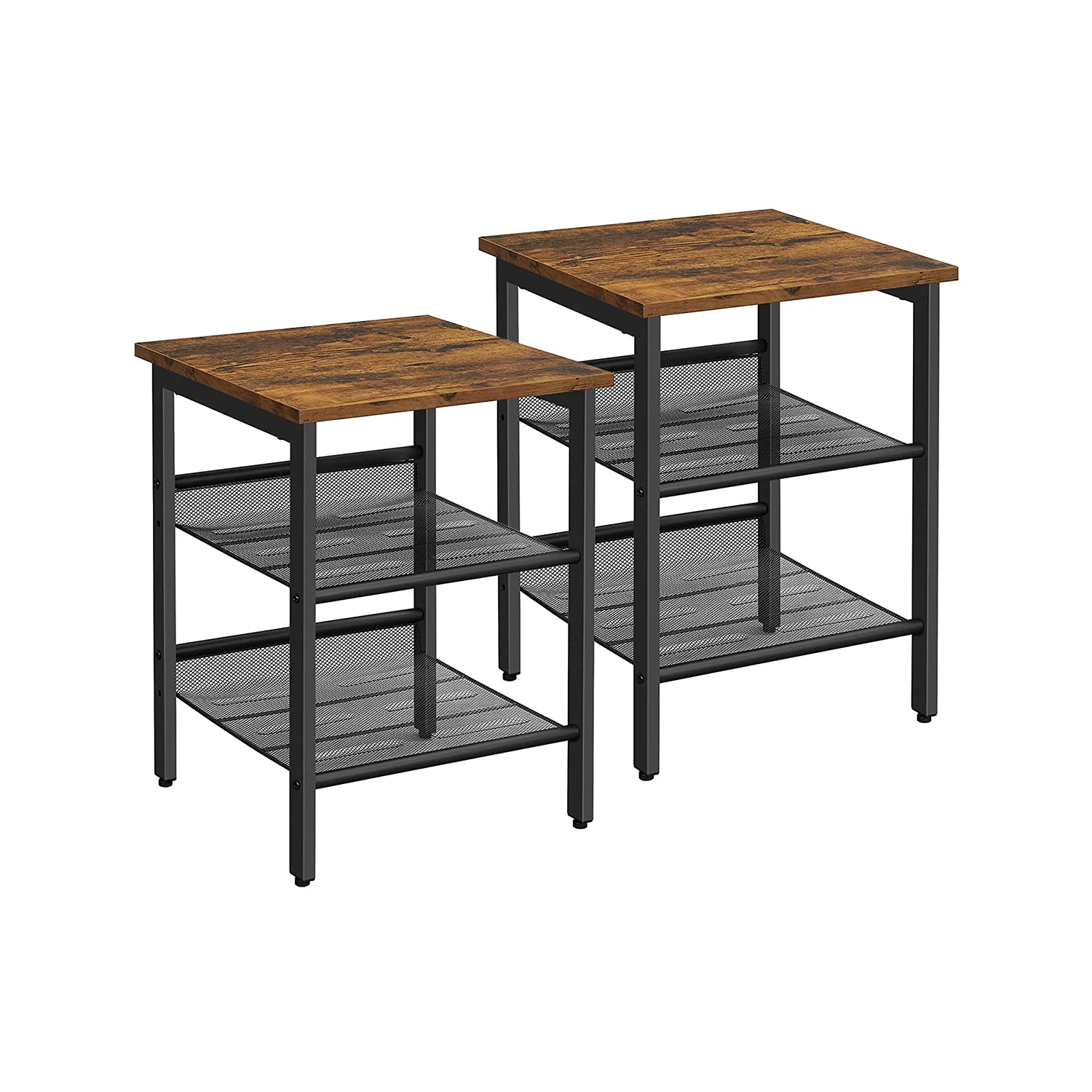 2 Tables d'appoint industriel