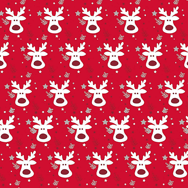Papier cadeau 4c traditionnel 500x70cm - feeric lights &christmas