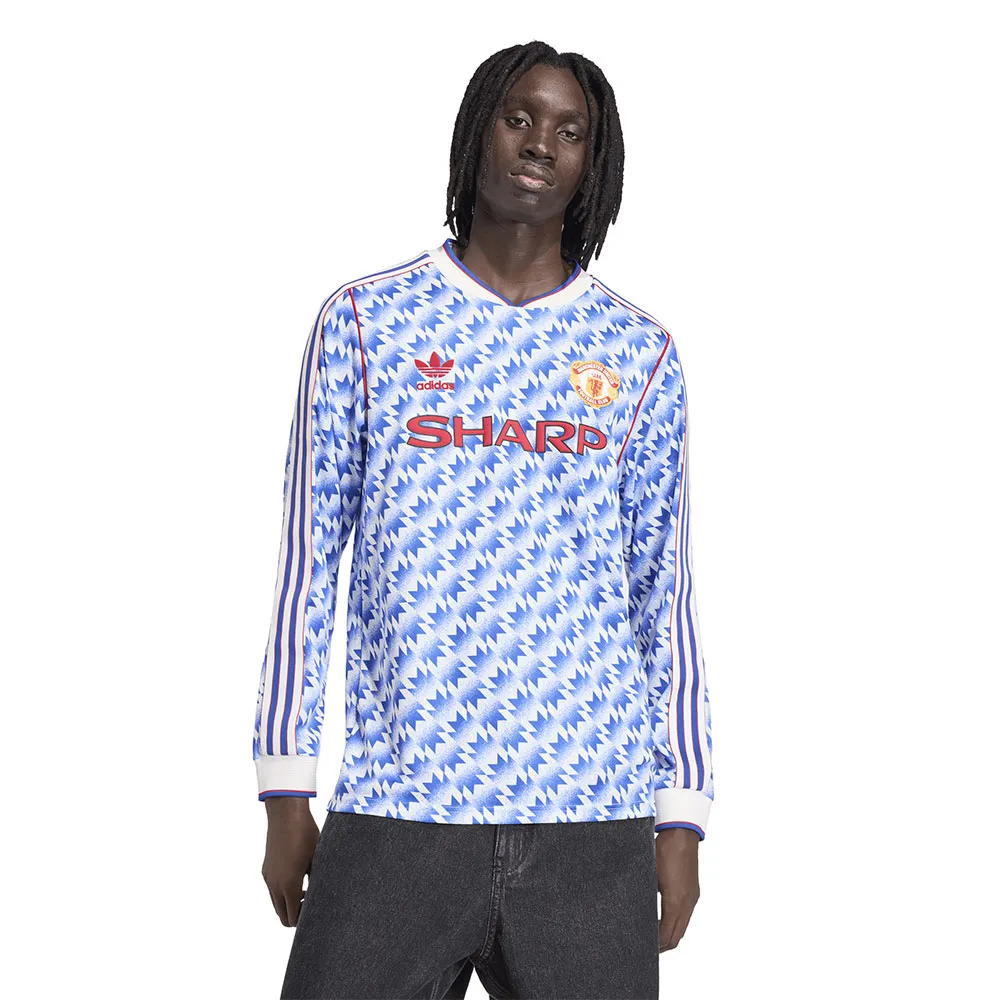 adidas Manchester United Away 1990 long sleeve T-shirt