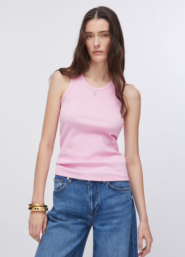 Top con mini logo