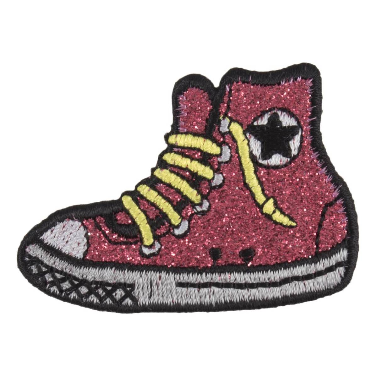 Trimits Glitter Plimsoll Iron-On Patch