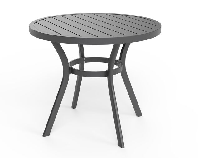 Frankie-Jette 3 Piece Chat Setting - Gunmetal Grey