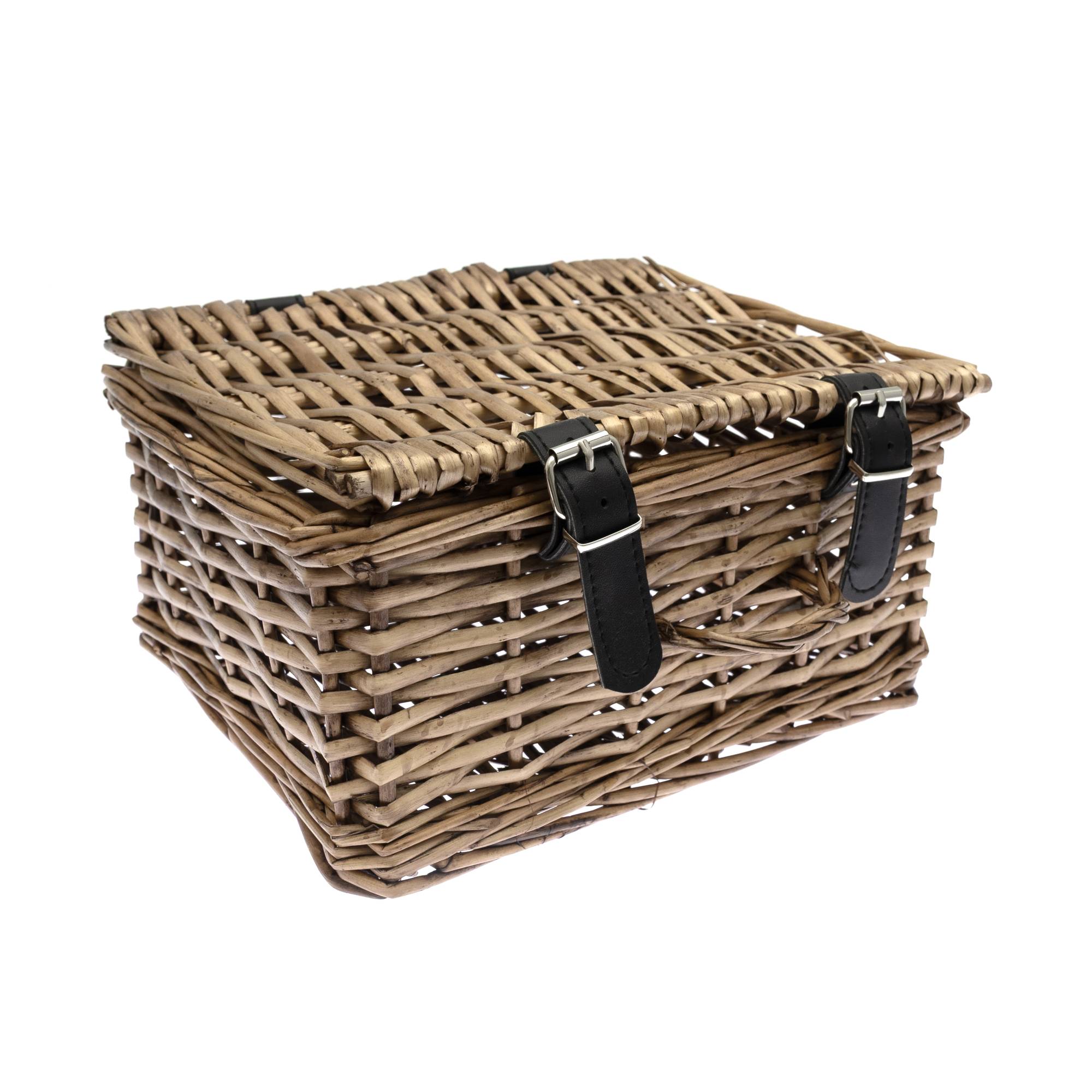 Natural Wicker Hamper 26cm x 21cm x 13cm