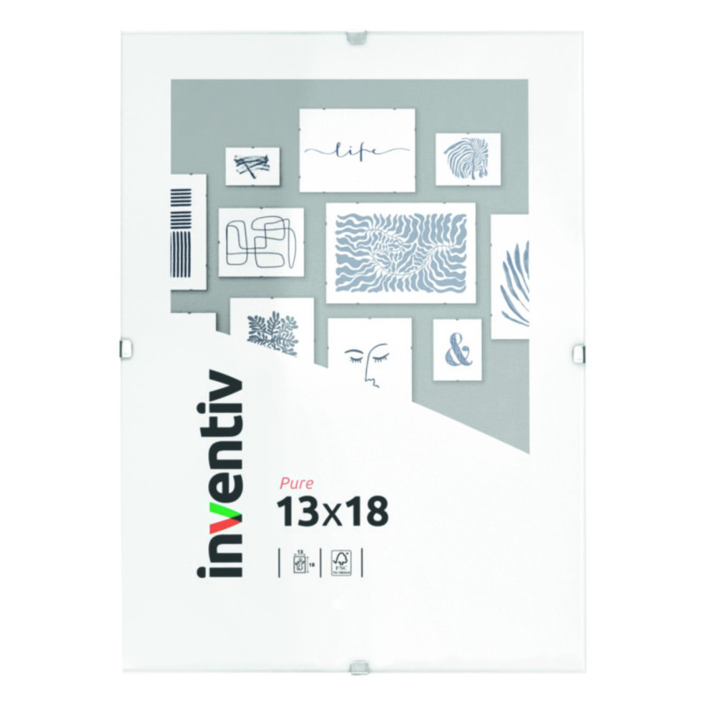 Sous-verre 13 x 18 cm INVENTIV