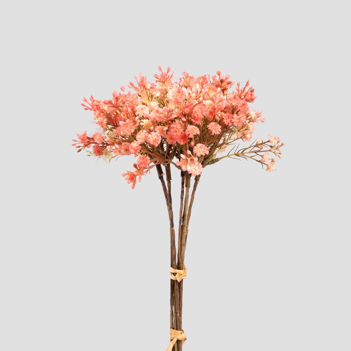 Bukiet kwiatów CLADEL sztuczny koralowy 30 cm