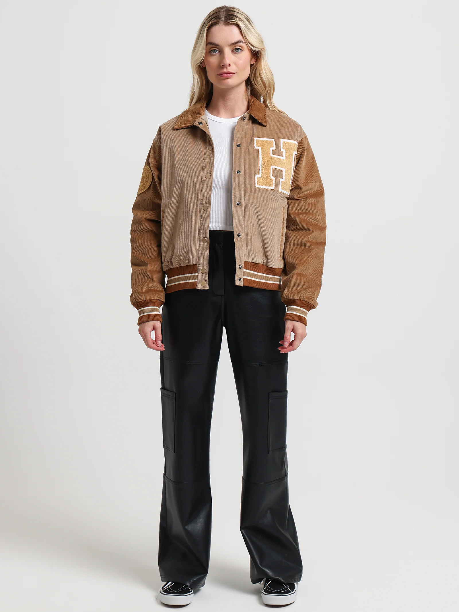 Two Tone Bomber Jacket