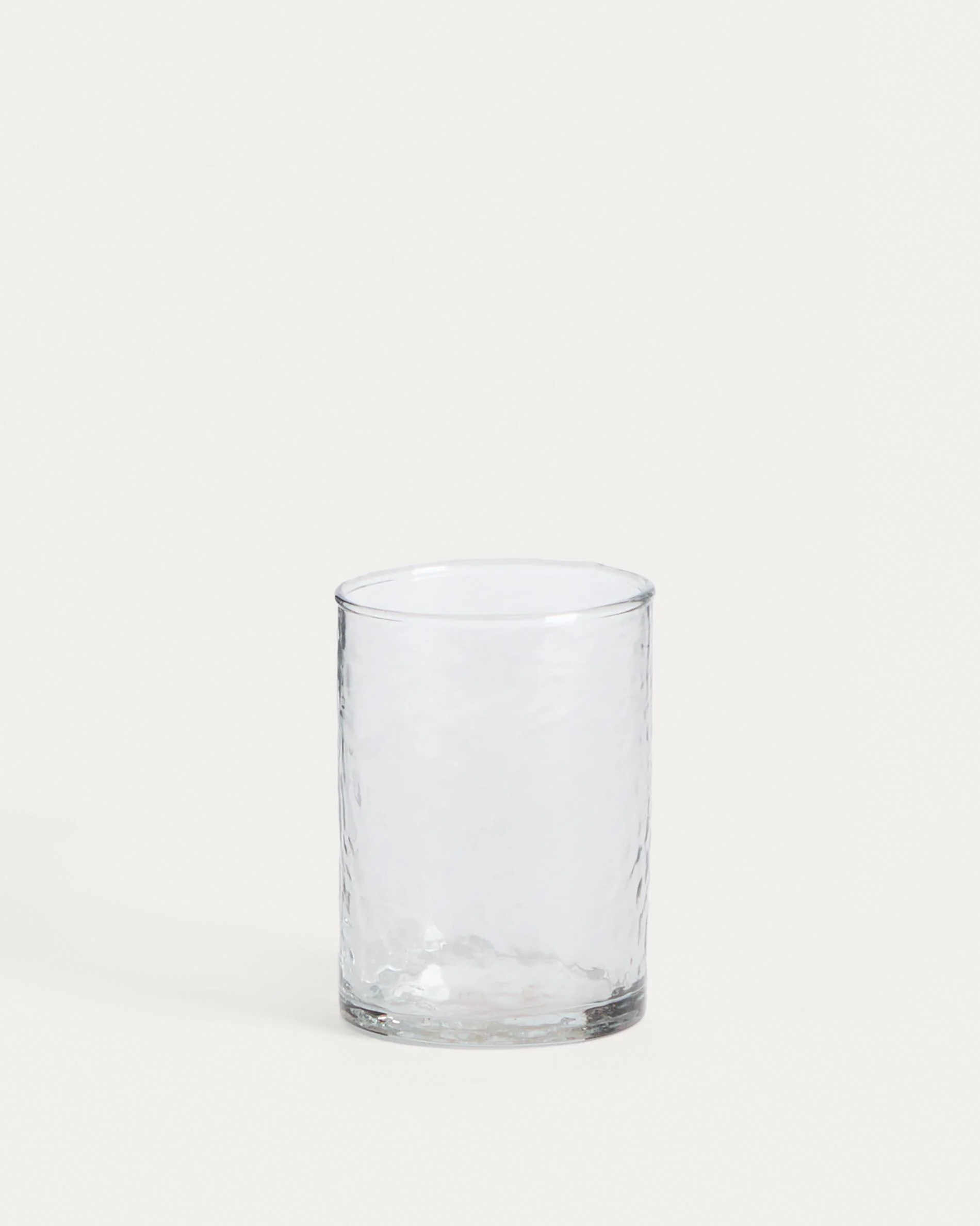 Obila cup made of transparent recycled glass