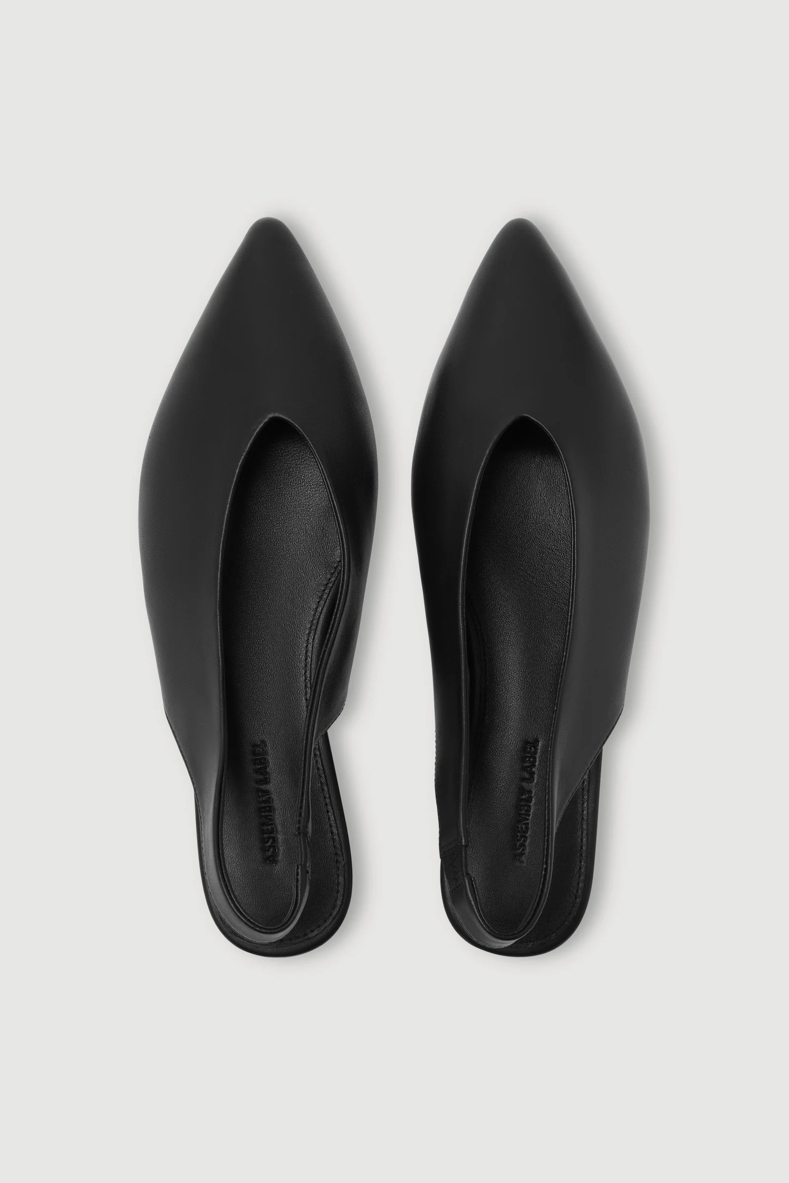 Lila Leather Sling Back