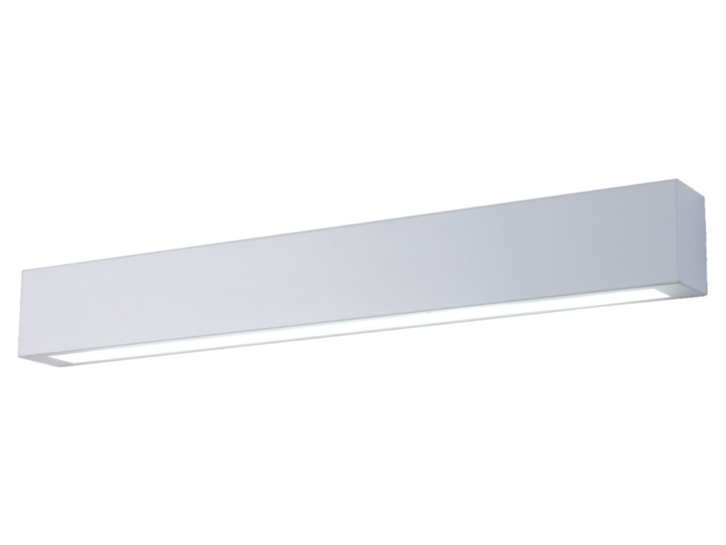 Kinkiet Ibros LED metalowy biały
