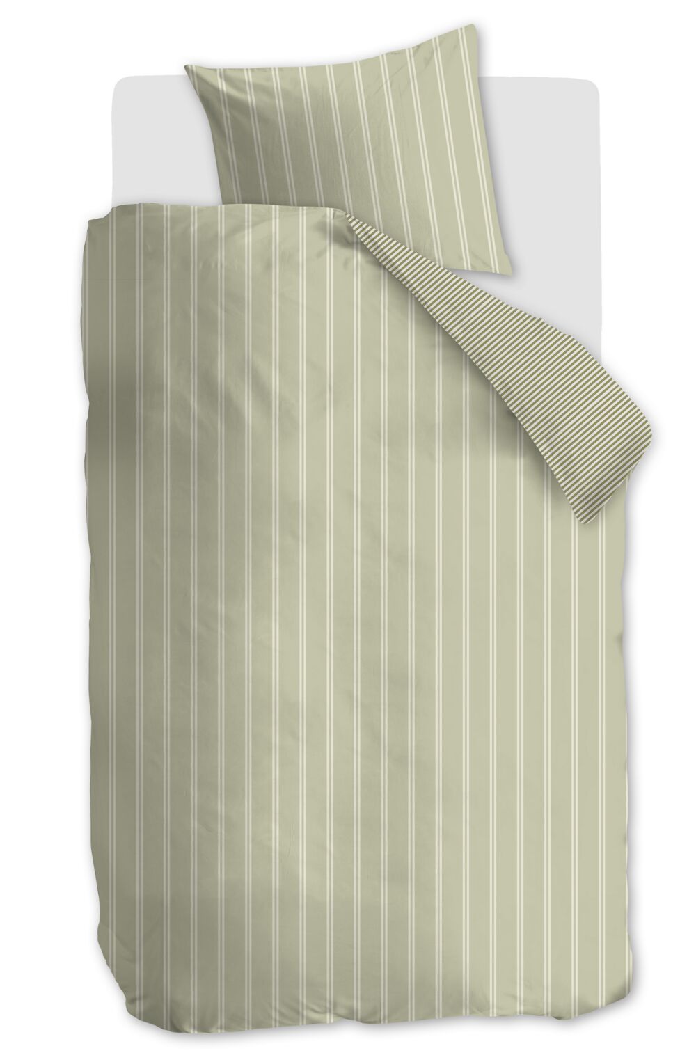 vtwonen Mini Stripe - 140 x 220 cm - Groen