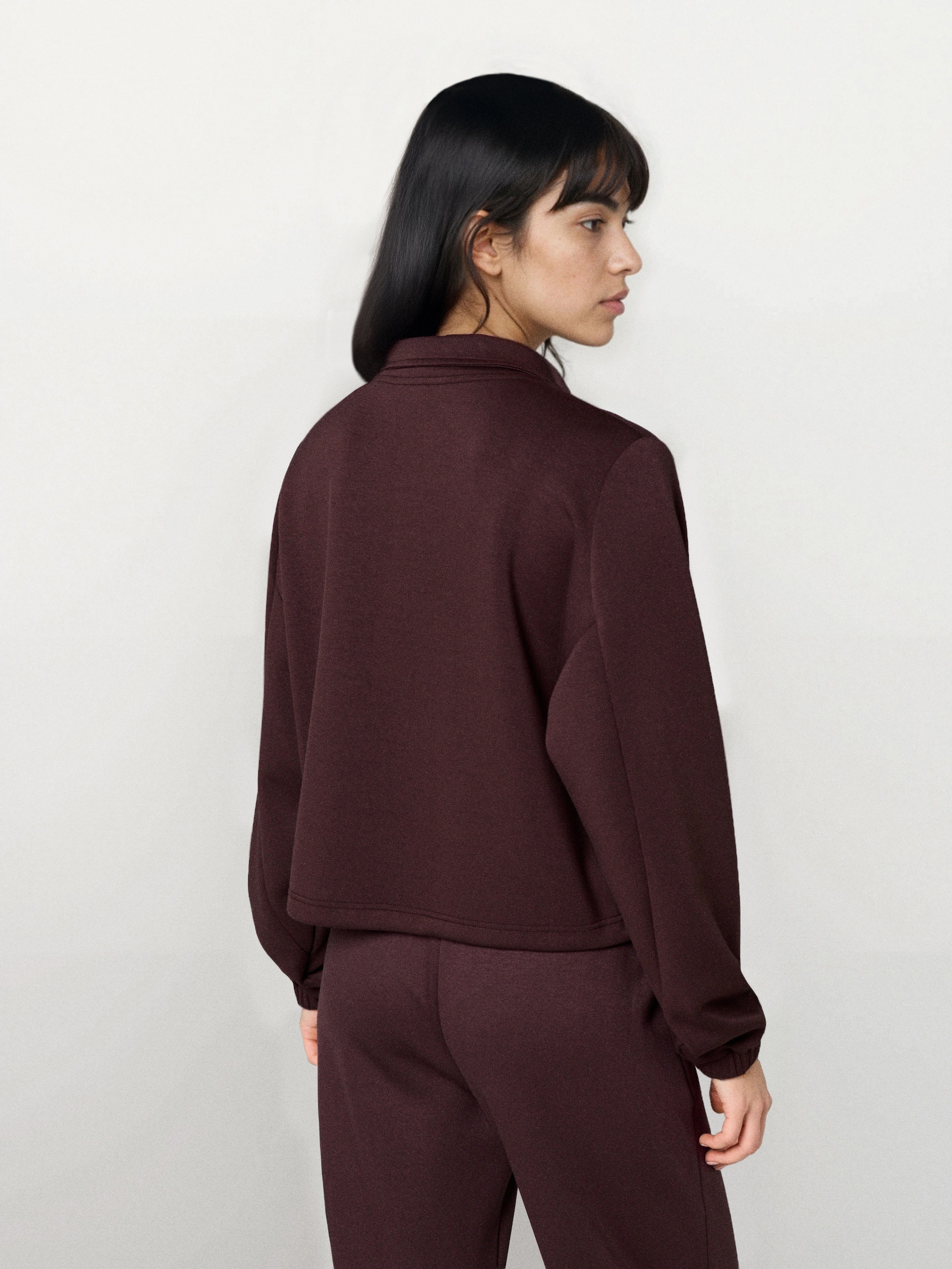 Bluza soft touch z domieszką wiskozy
