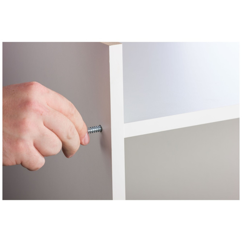 Vis pour panneau avec capuchon Ø 7 x 60 mm 16 pièces TEKNIBOX