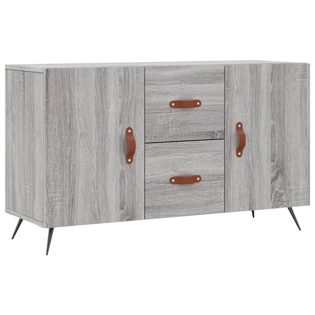 Komoda Szafka Stolik Półki Do Salonu Pokoju Szary Mat 100x36x60 cm