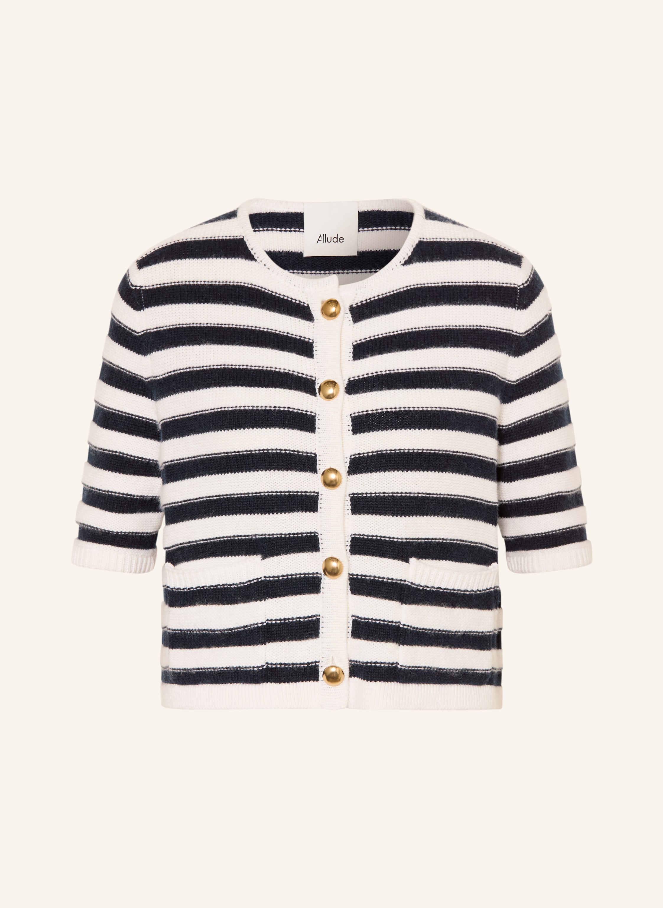 ALLUDE Strickjacke mit Cashmere