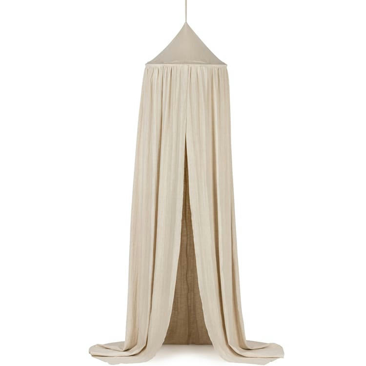 - Ciel de lit en lin écru Pure nature