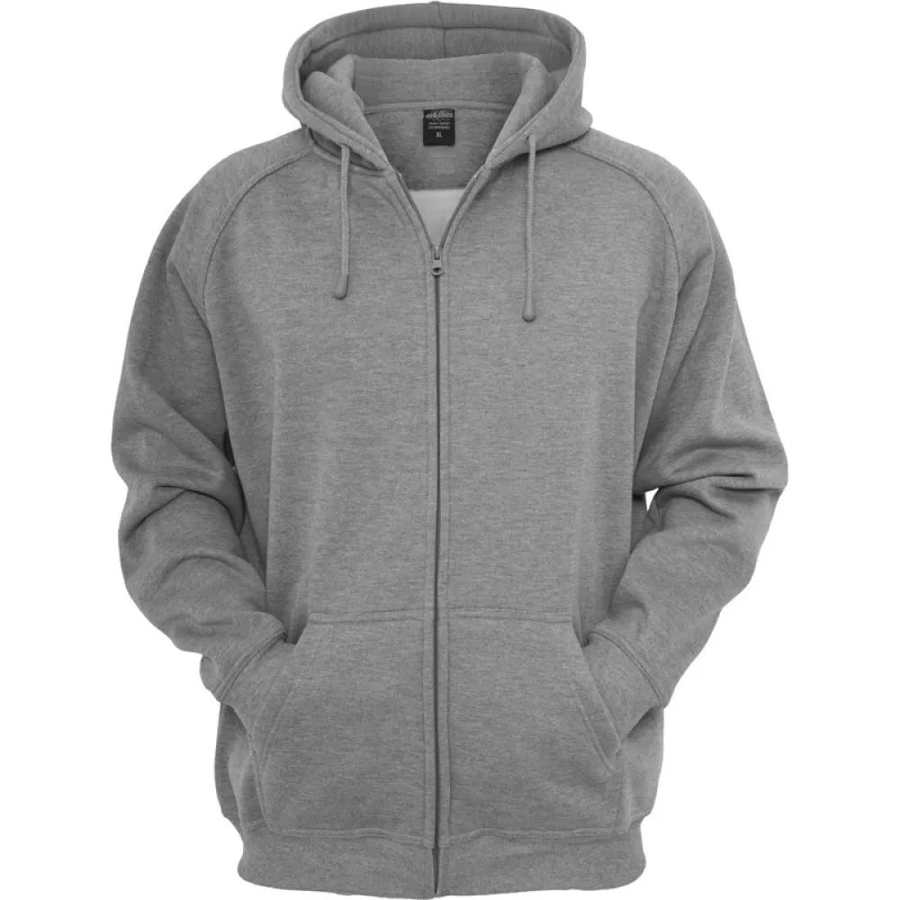 Urban Classics Zip Cotton Big sweatshirt