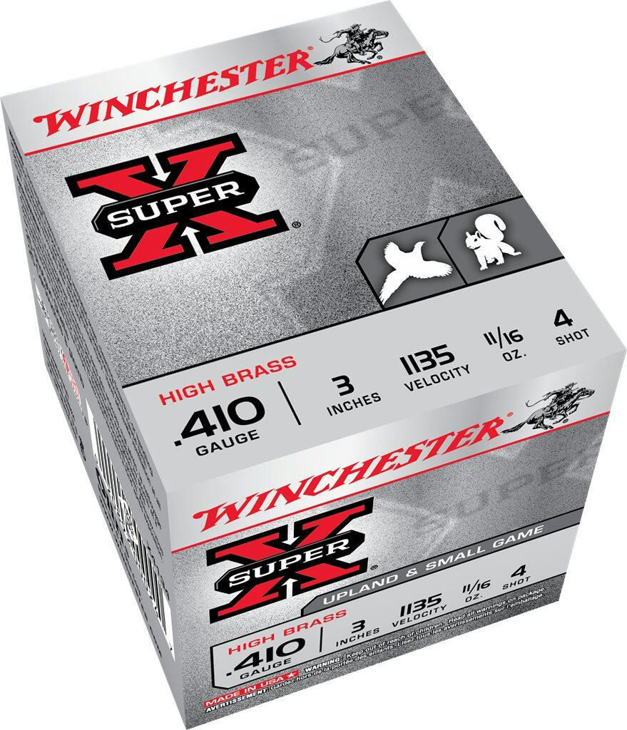 Winchester 410-Gauge 3-in #4 Lead Shotgun Shells