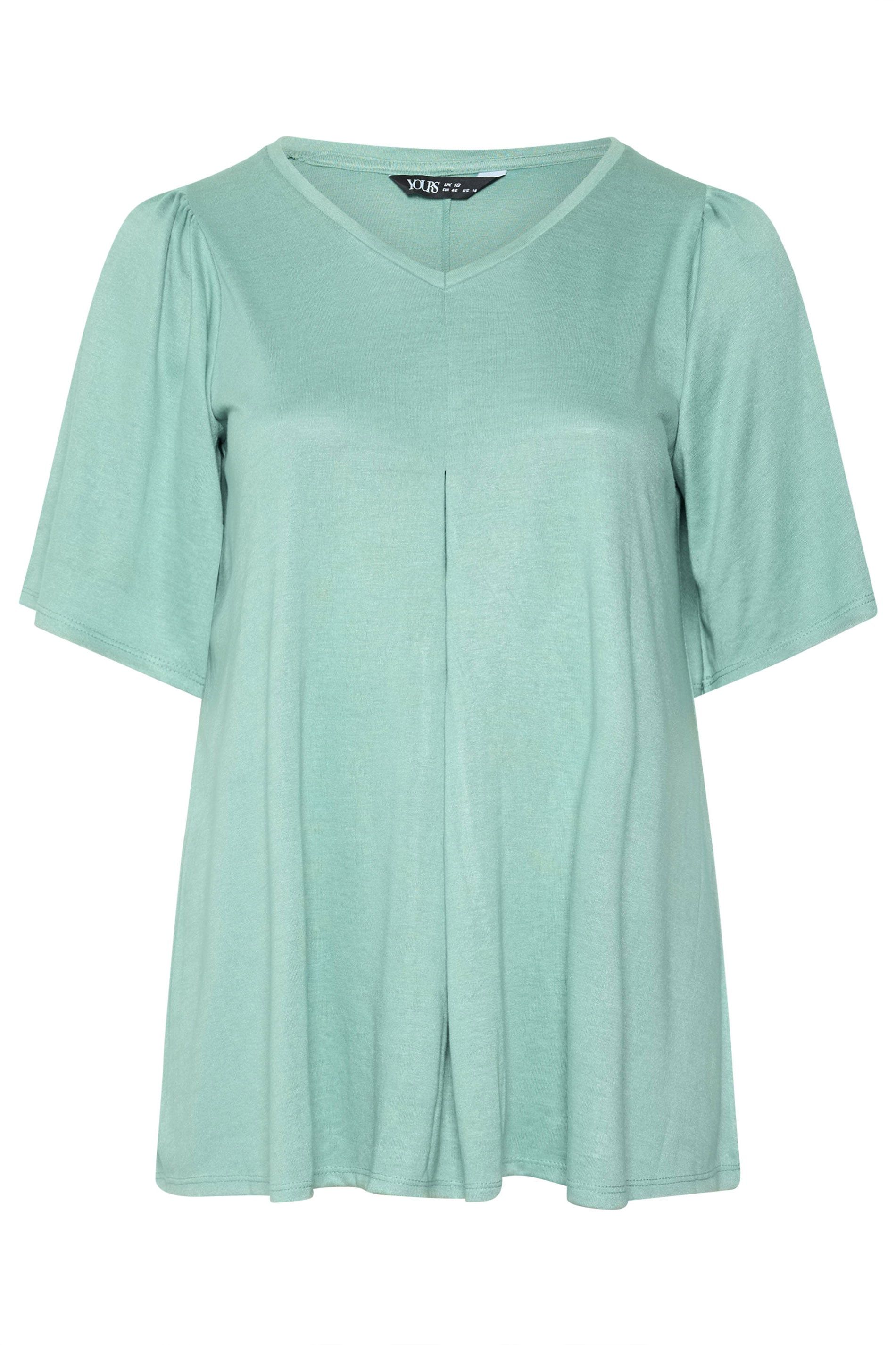 Yours Pleat Front Top