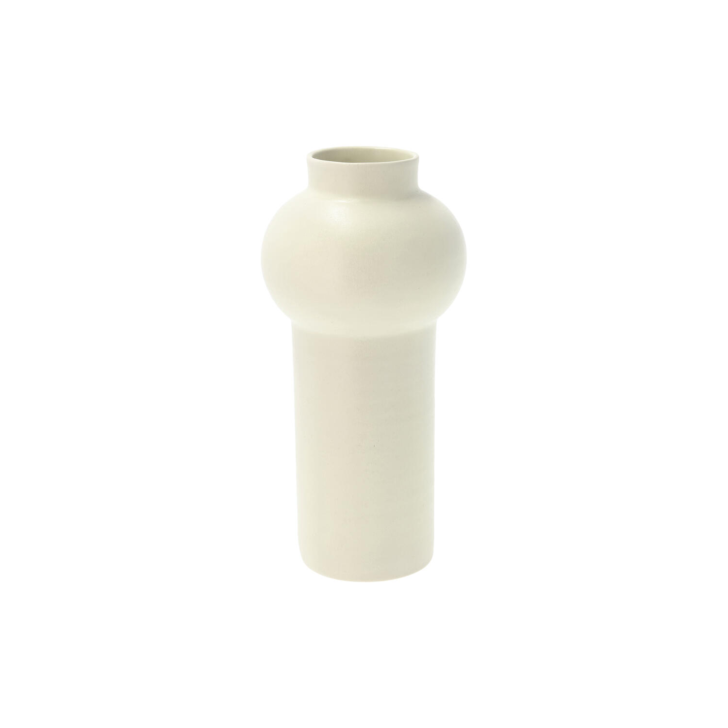 Rost vase, offwhite