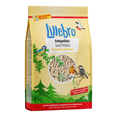 Lillebro fat pellets with insects