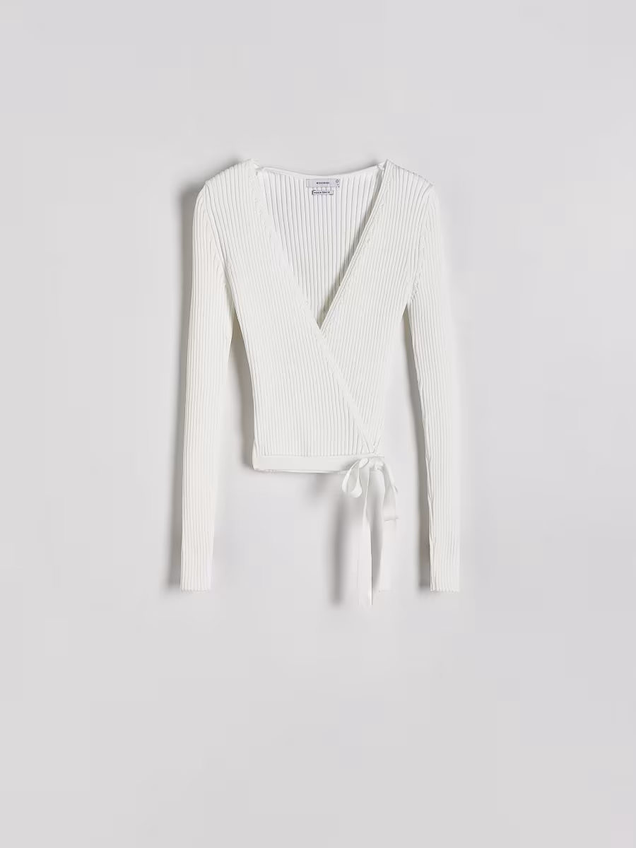 Jumper With Tie Detail