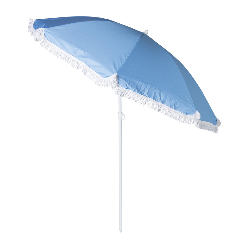 Strandparasol Tess - blauw - &Oslash;150x180 cm