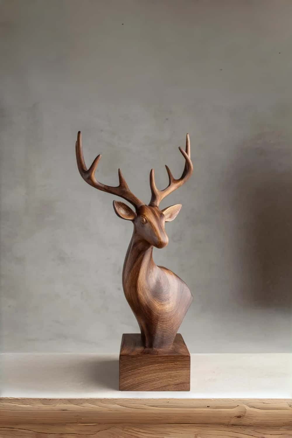 Deer Wood Sculpture #WA135