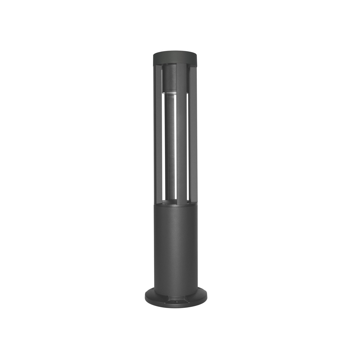 Lampa ogrodowa RATELczarny piaskowany LED 1x10W 350lm IP54 Italux