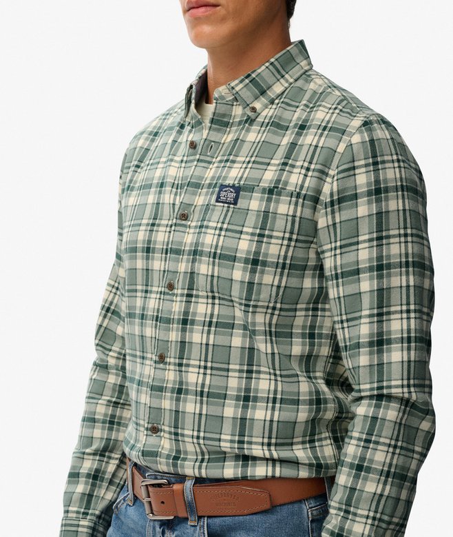 Long Sleeve Cotton Lumberjack Shirt