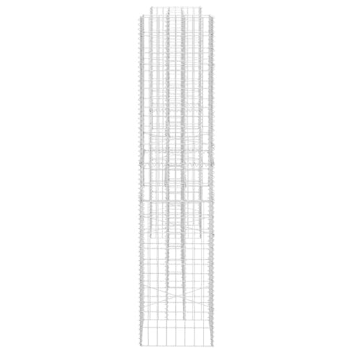 NNEVL H-Shaped Gabion Planter Steel Wire 260x40x200 cm