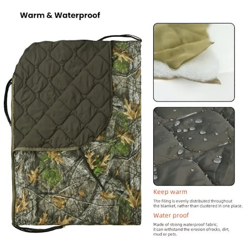 NNETM Camouflage Folding Sleeping Bag