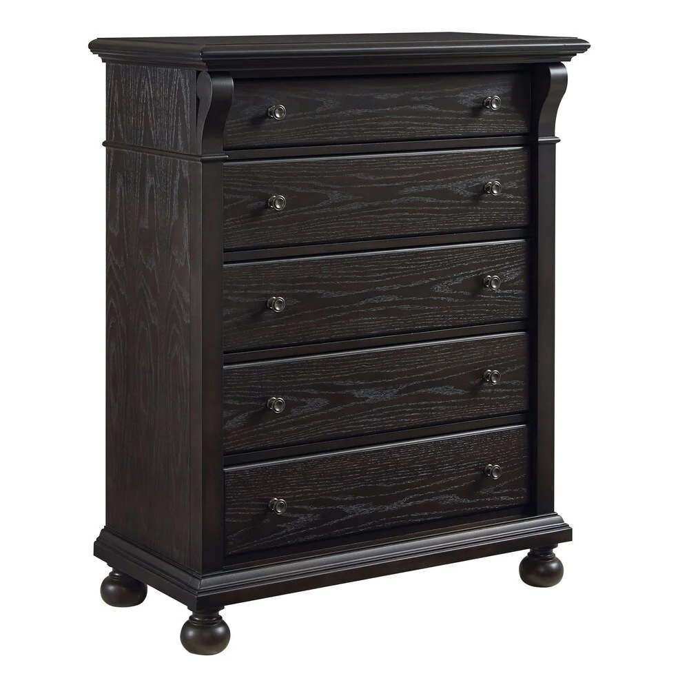 Emporium Espresso 5-drawer Chest