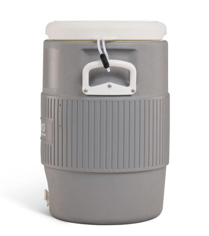 Igloo Pressure-Fitted Seat-Top Lid Cooler Jug, 19-L, Grey