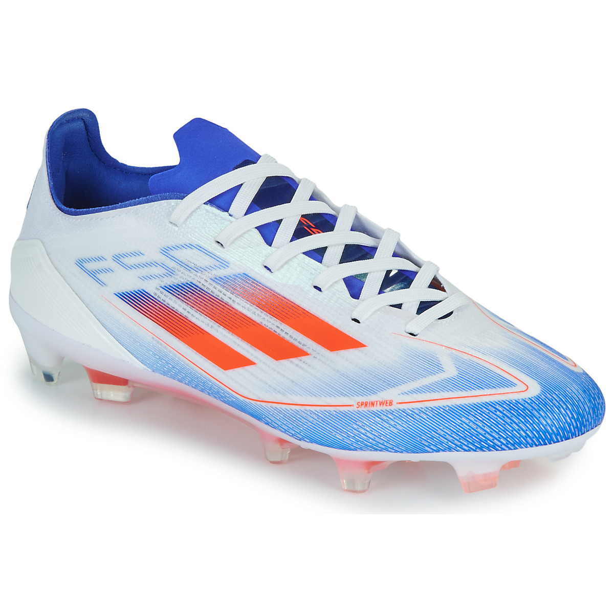 adidas - F50 PRO FG - White / Orange / Blue