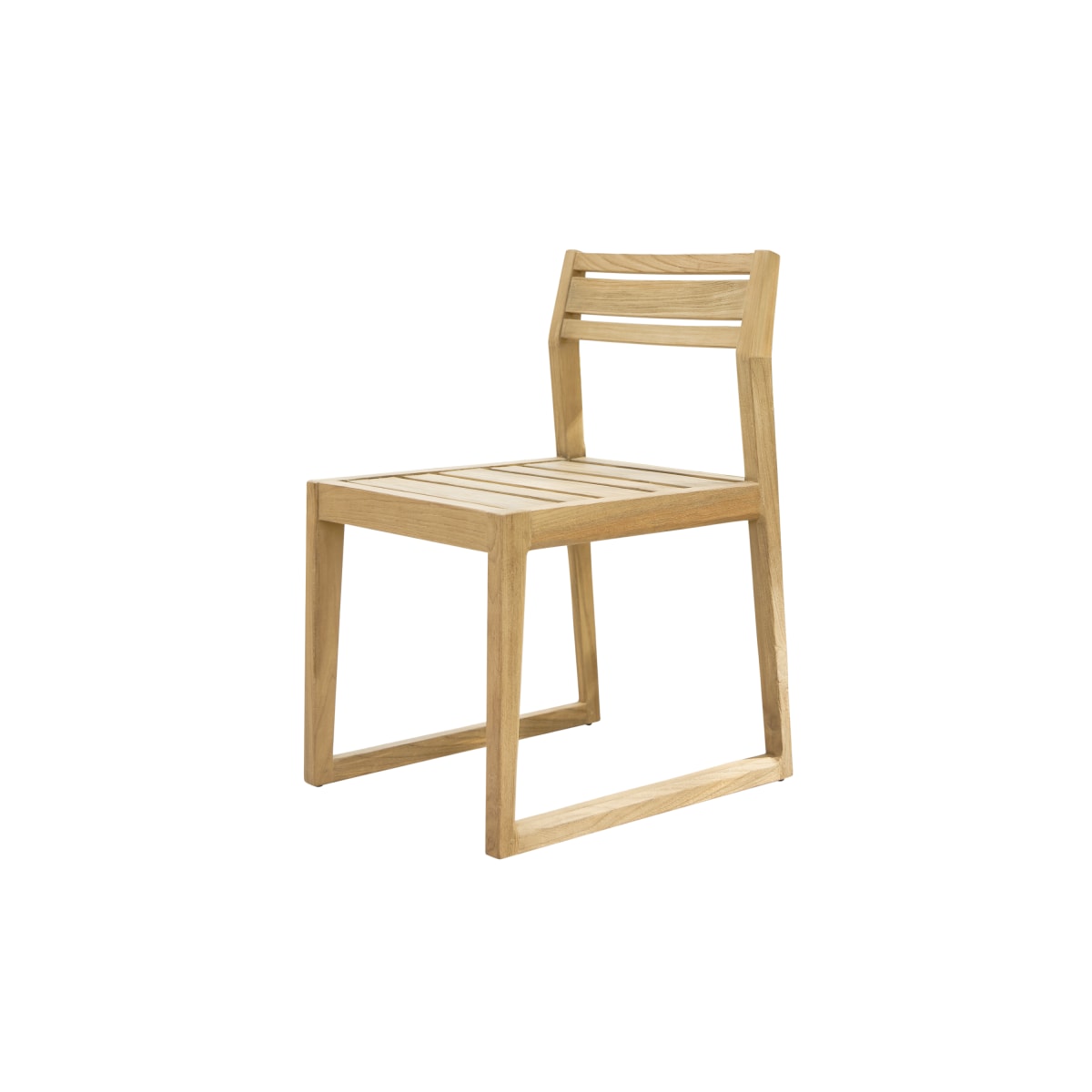 Tikamoon Tuinstoel van gerecycled massief teak - Naturel