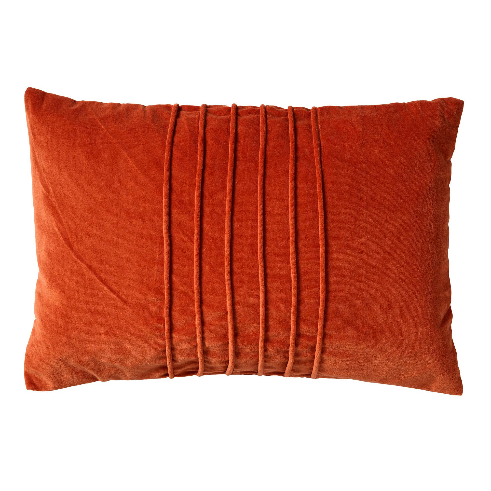 PAX - Coussin - orange en velours 40x60 cm uni