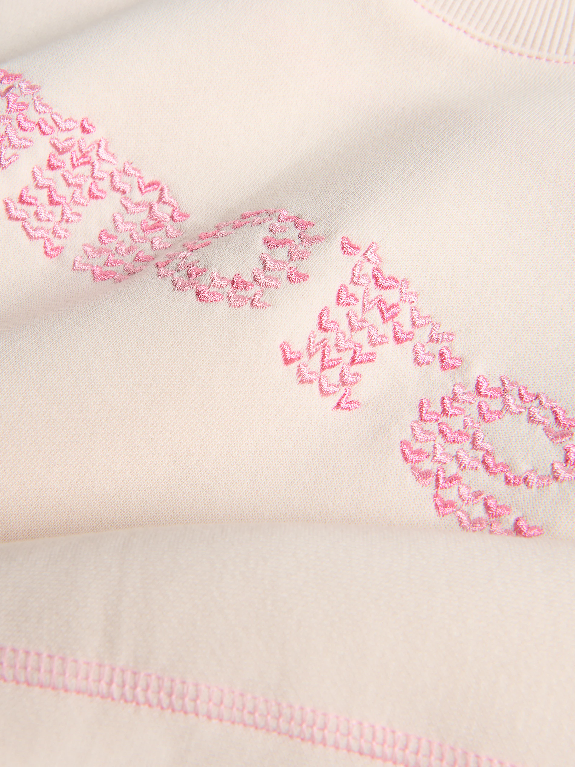 Bluza z haftowanym napisem