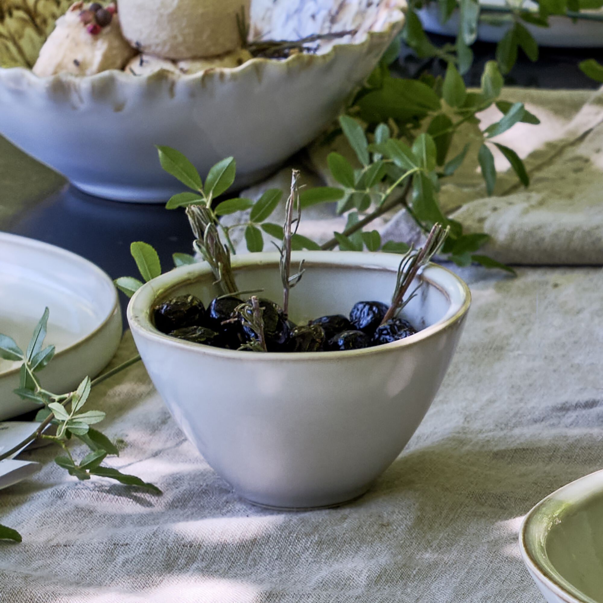 ALBA - Coupelle en grès D11cm - beige alpilles