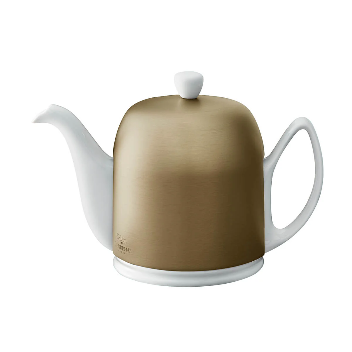 SALAM MINERALE Théière cloche bronze