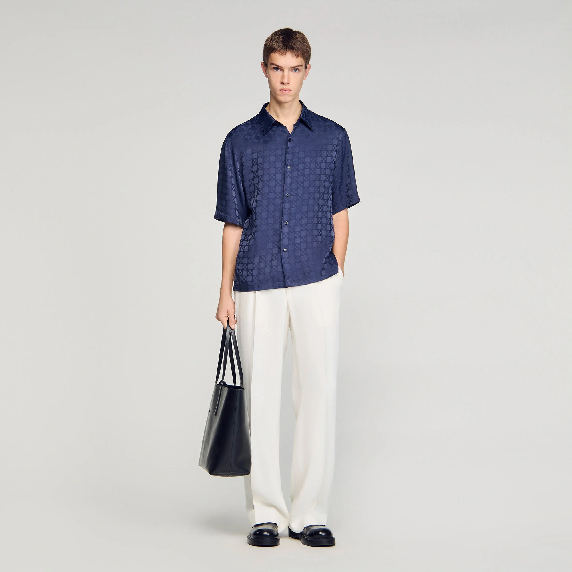 Chemise fluide square Cross