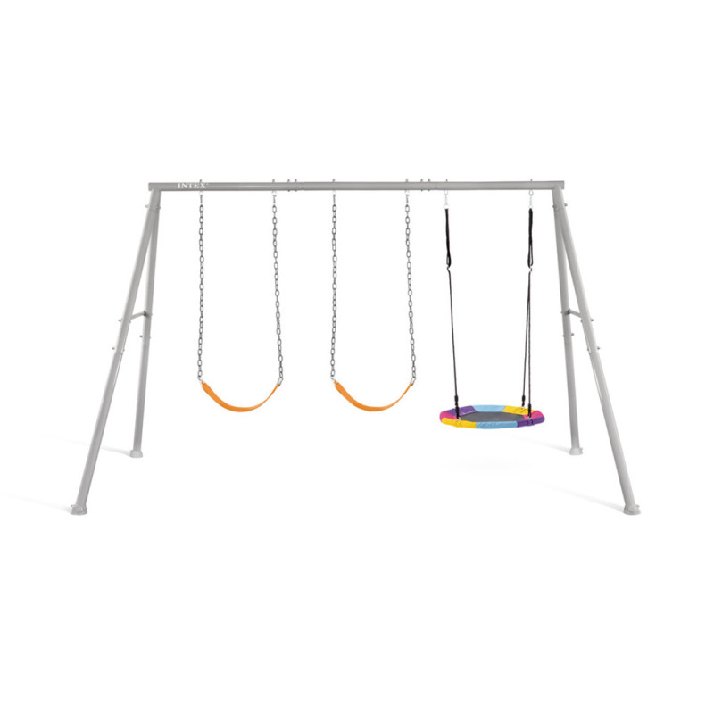 Portique en métal Swingset