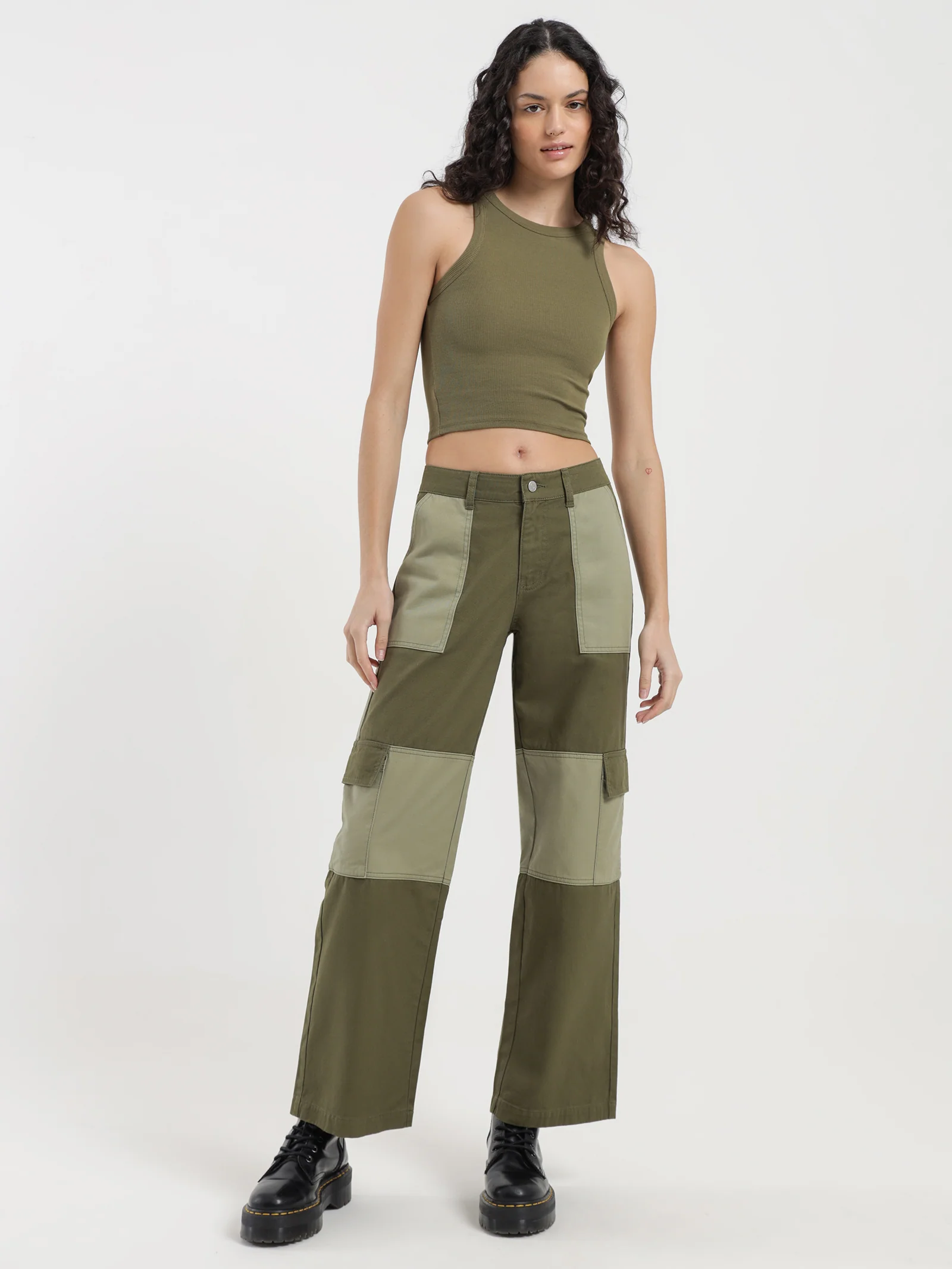 Bronte Low Rise Cargo Pants