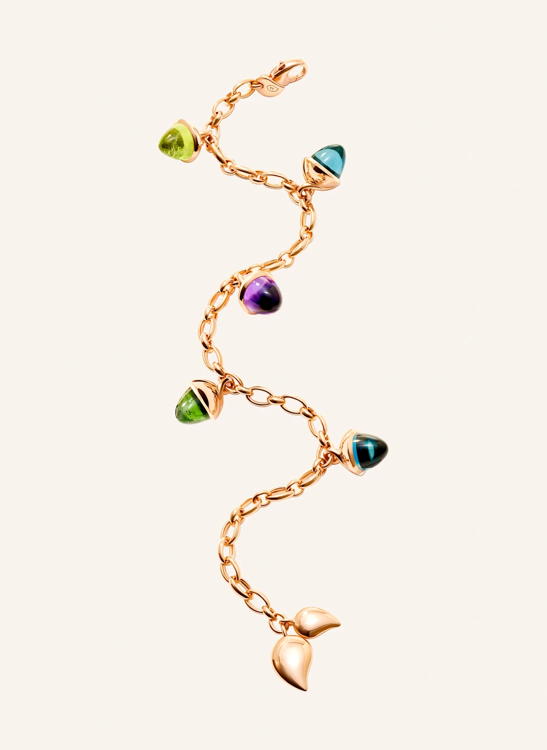 TAMARA COMOLLI Armband MIKADO FLAMENCO CHARM ARMBAND IN 'AURORA 18K Roségold