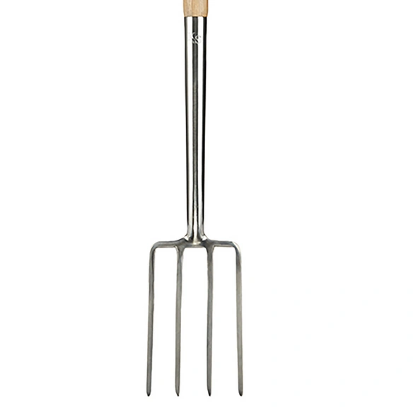 Gartengerät, Edelstahl, LxB: 104x14 cm, braun