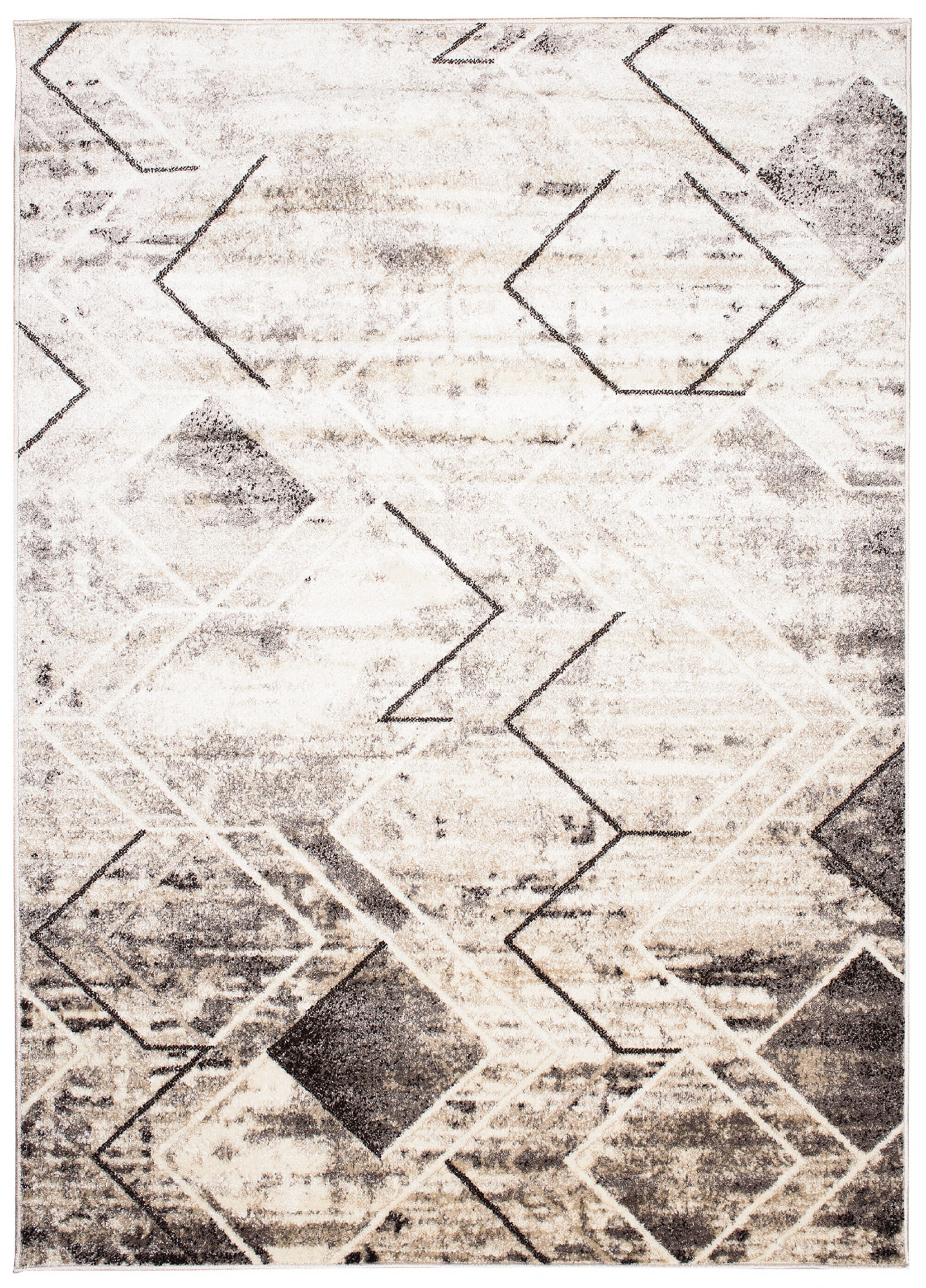 Dywan Chemex Petra Nowoczesny 3039 1 244 Beżowy 120x170